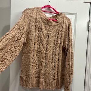 Tan Sweater M/L